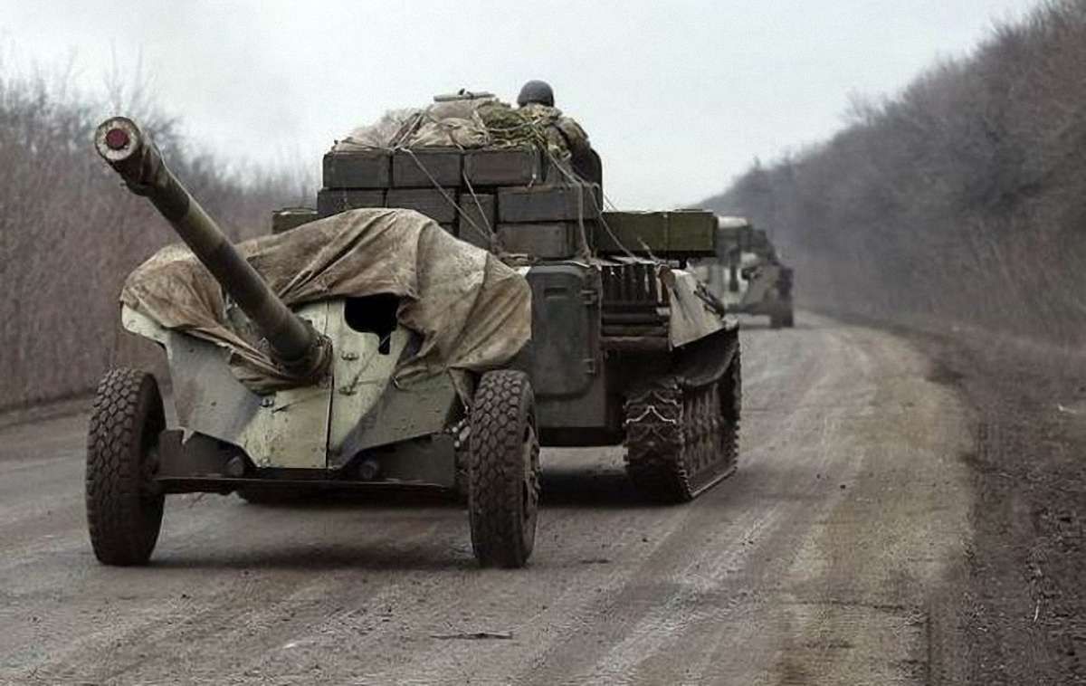 Сили АТО завершили відведення озброєнь в Луганській області