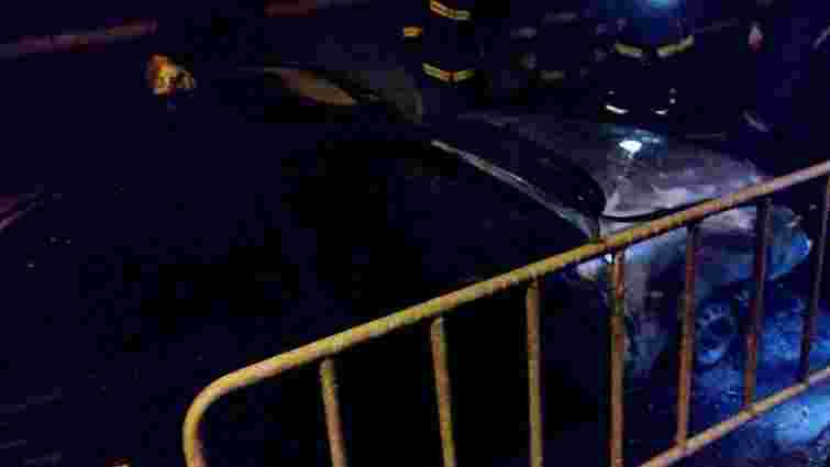 У Львові автомобіль таксі згорів одразу після встановлення газового обладнання