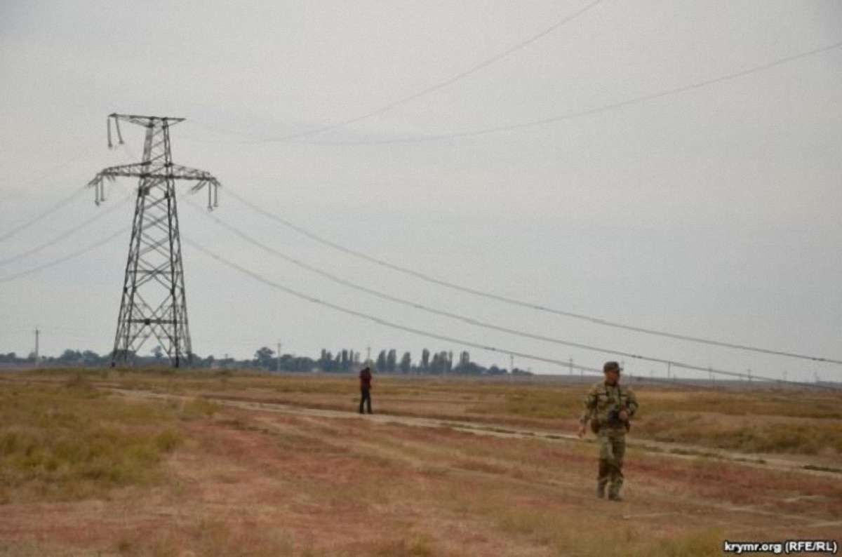 Учасники блокади Криму мають намір блокувати ремонт підірваних електроопор біля Чонгара