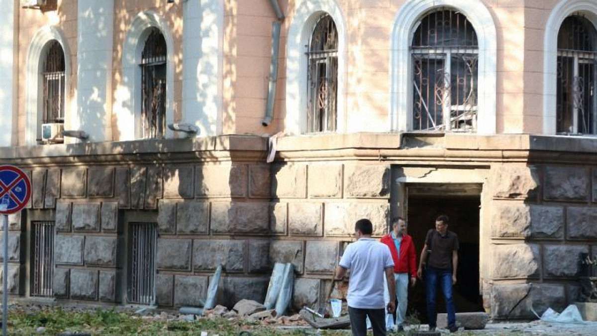 СБУ побачила «російський слід» у теракті біля будівлі відомства в Одесі