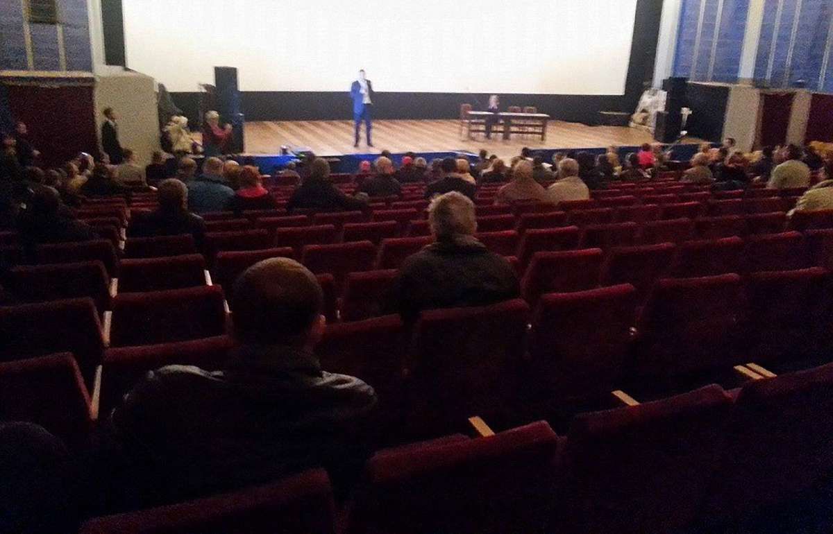 Віталій Кличко агітував у Львові у напівпорожньому залі