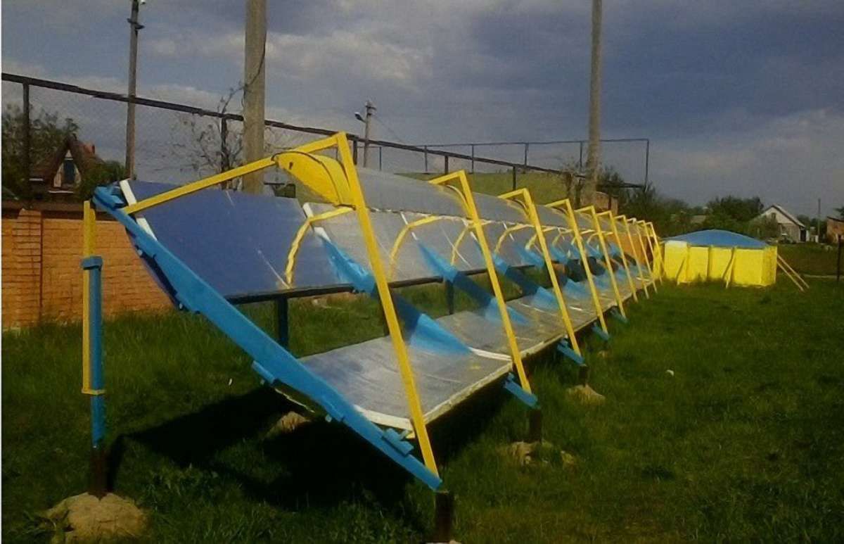 Український розробник наддешевої сонячної теплостанції безкоштовно показав свої креслення