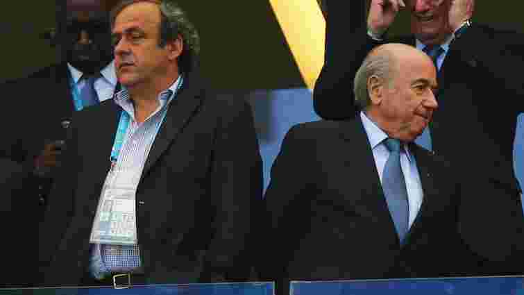 Йозеф Блаттер звинуватив Мішеля Платіні у скандалі навколо ФІФА
