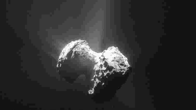 На кометі Чурюмова-Герасименко космічний апарат «Розетта» виявив молекули кисню