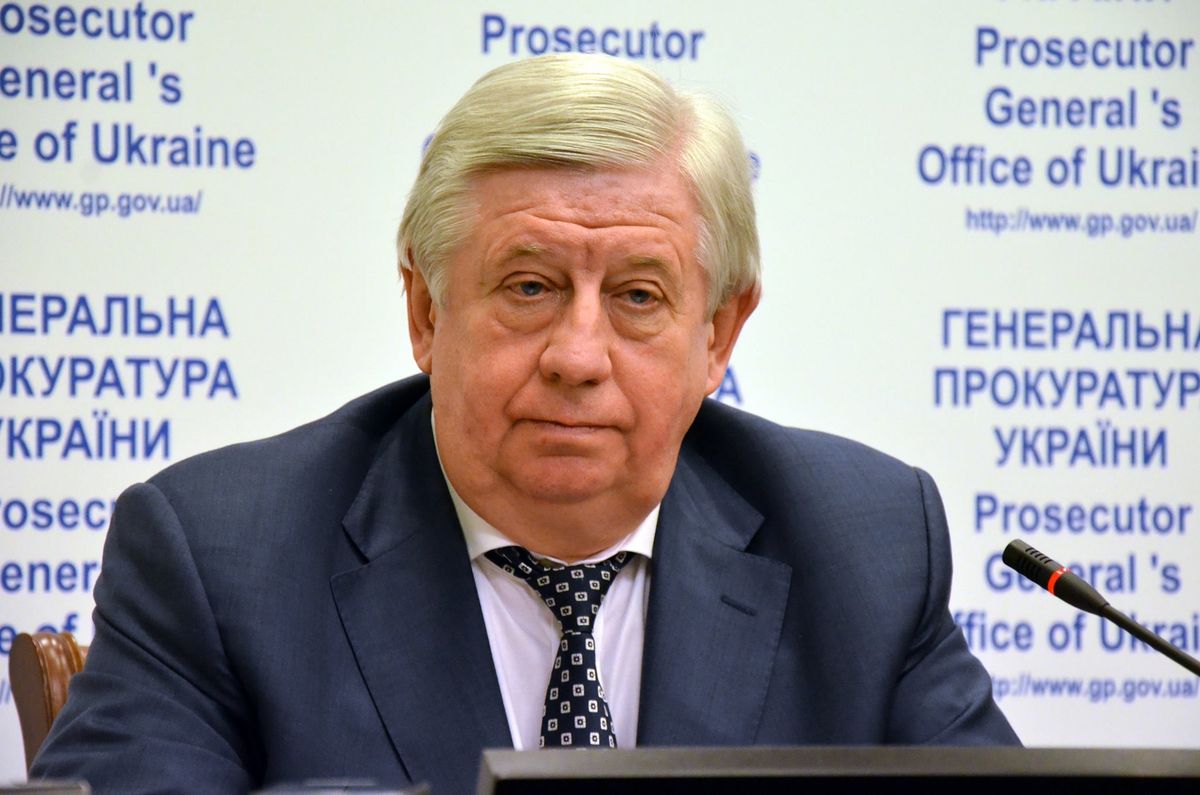 Transparency International вважає Шокіна відповідальним за провал боротьби з корупцією