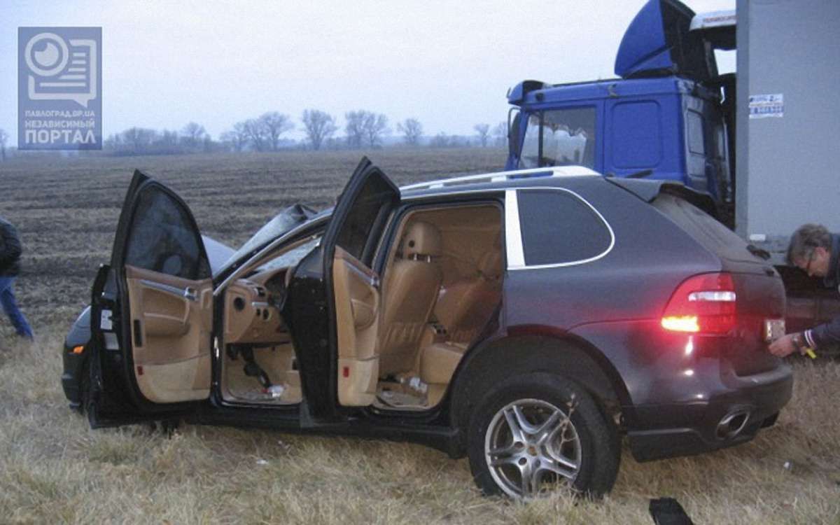 У мережі з’явилося відео з місця ДТП за участю кандидата в мери Павлограда