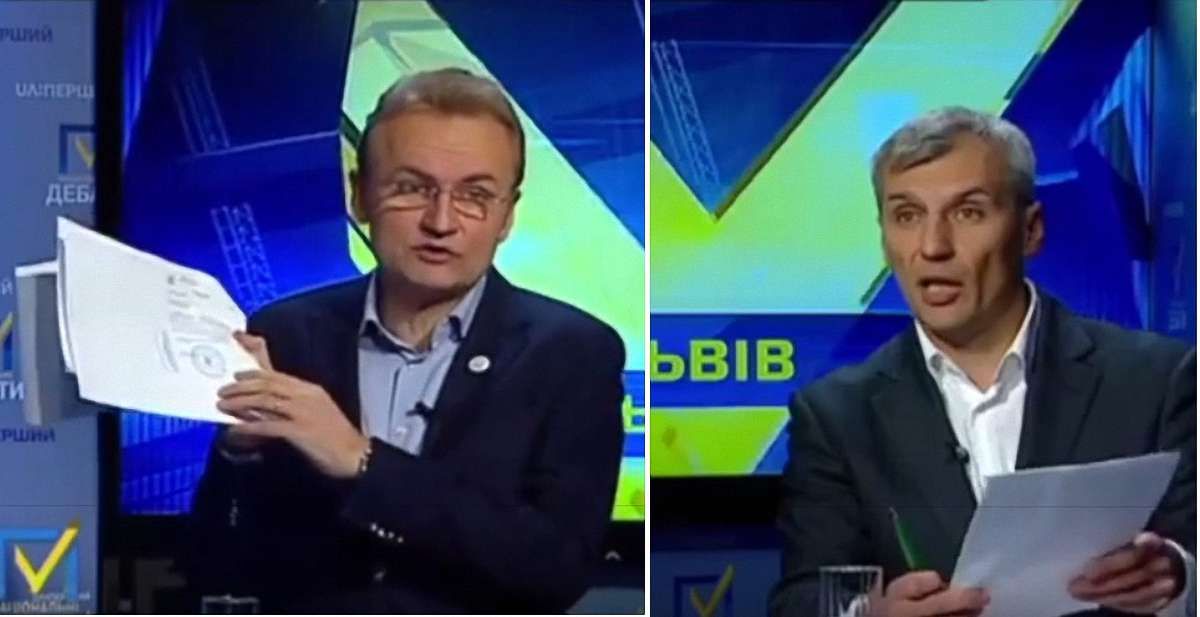 Теледебати Садовий vs Кошулинський. Найкращі фрагменти