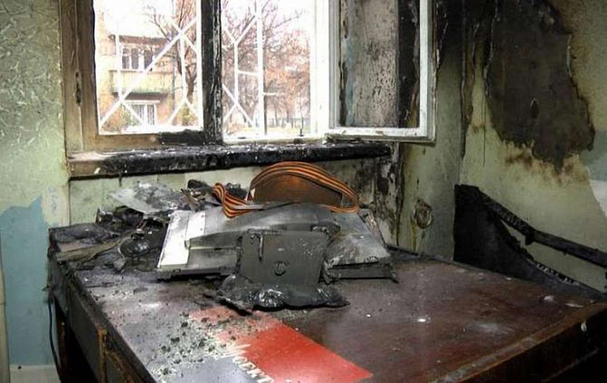 У Сумах підпалили волонтерський центр допомоги українським військовим