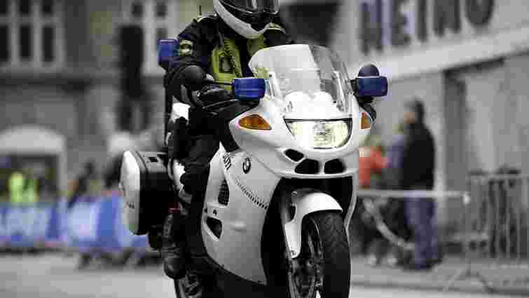 Поліція патрулюватиме центр Львова на мотоциклах
