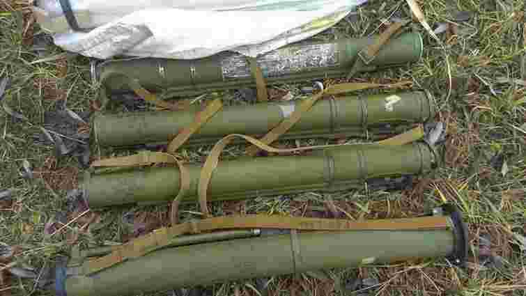 СБУ знайшла схованку з гранатометами на Луганщині