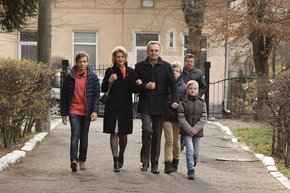 Андрій Садовий із дружиною проголосував на виборах мера Львова