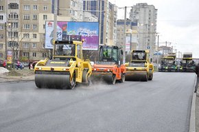 До кінця тижня планують відновити рух відремонтованим проспектом Червоної Калини