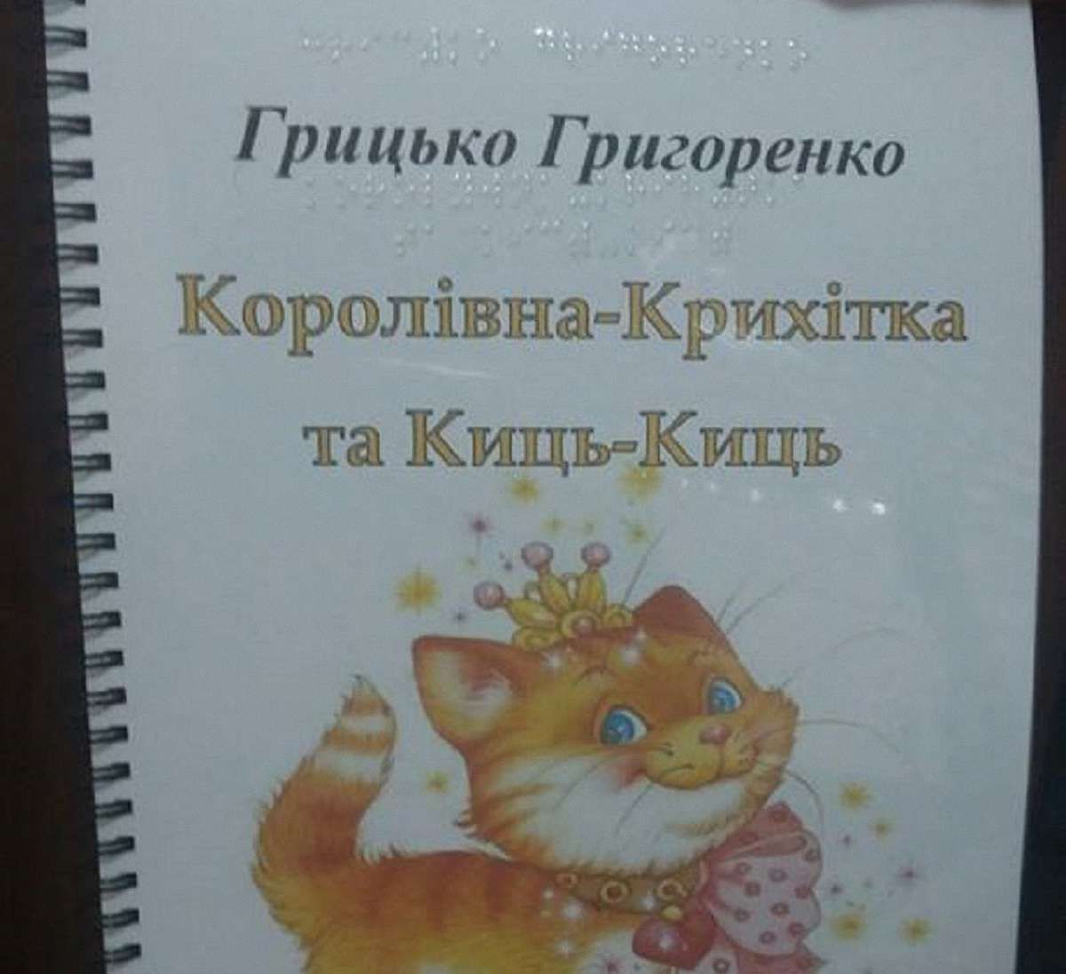 «Львівська політехніка» видала книжку для незрячих дітей