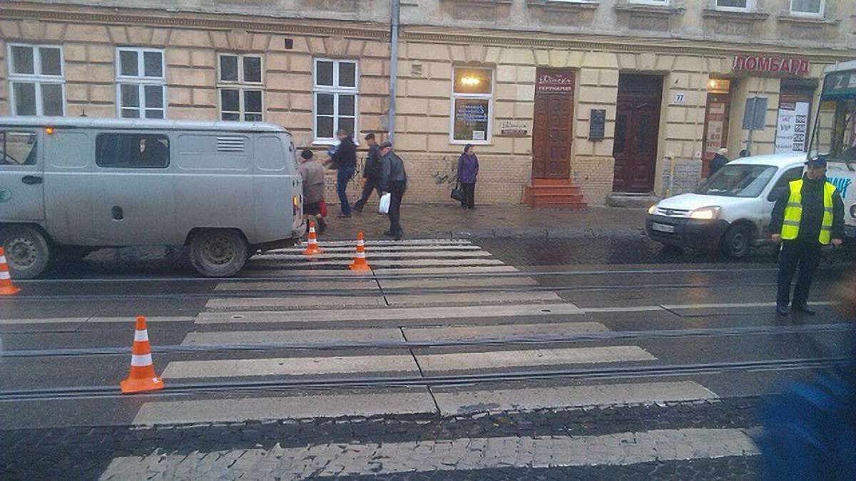 У Львові на пішохідному переході збили 58-річного чоловіка