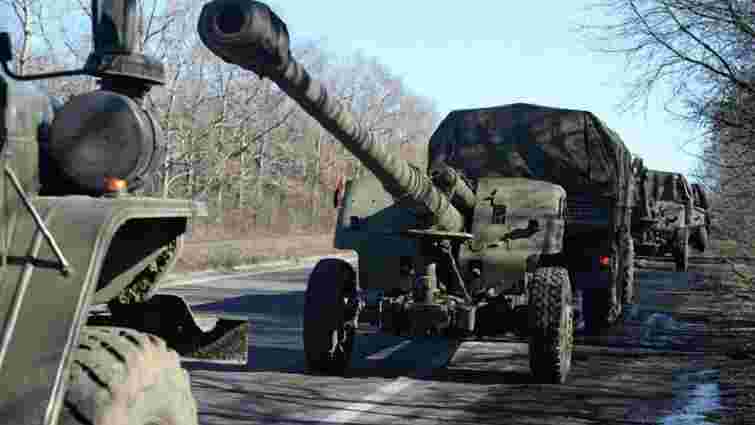 Україна виконала свої зобов'язання щодо відведення озброєння менше 100 мм, – Генштаб