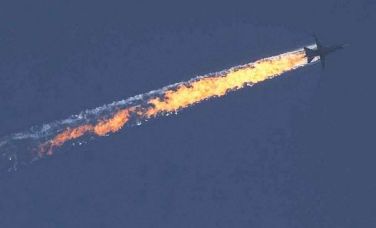 Турецькі військові показали зображення радара з маршрутом збитого російського літака