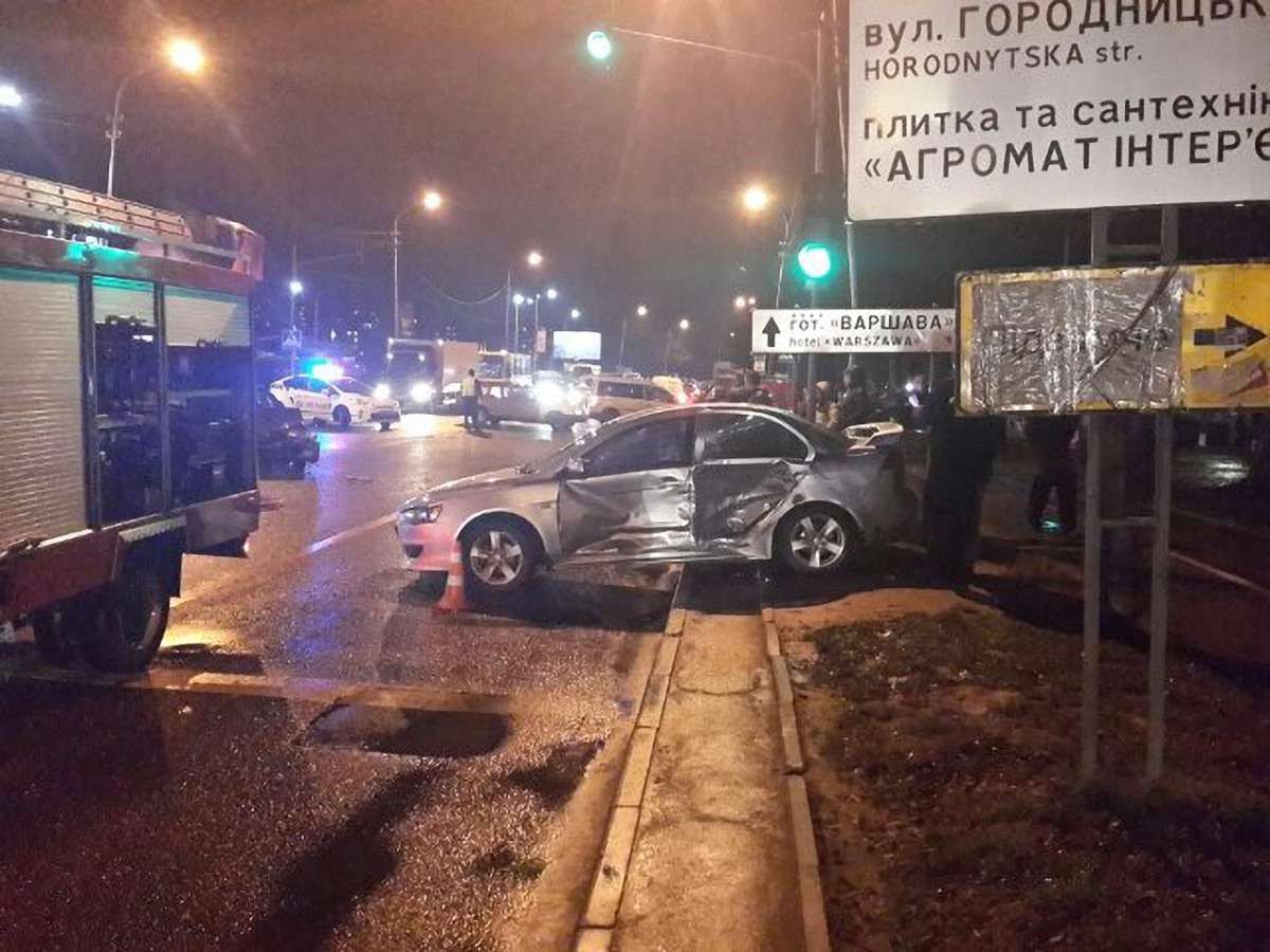 У ДТП на вул. Липинського травмувалися чотири людини