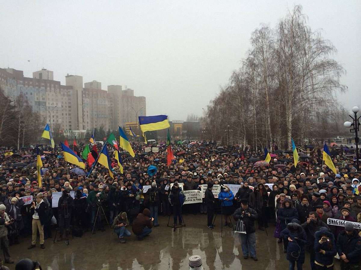 Мітингувальники створили раду представників громади у Кривому Розі