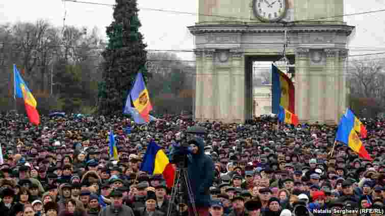 У Молдові пройшли кількатисячні антиурядові протести