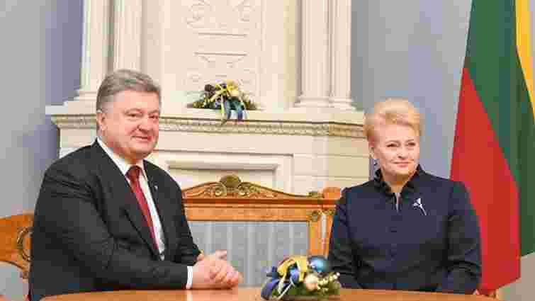 Президент Литви різко розкритикувала агресію Росії на Донбасі
