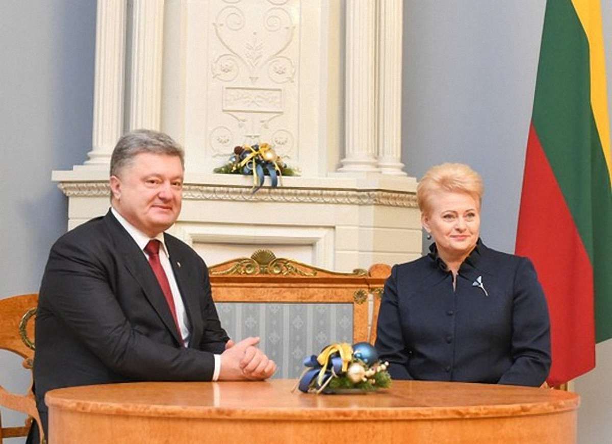 Президент Литви різко розкритикувала агресію Росії на Донбасі