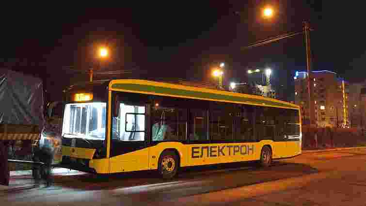 Львів отримав ще два нових тролейбуси від «Електрону»