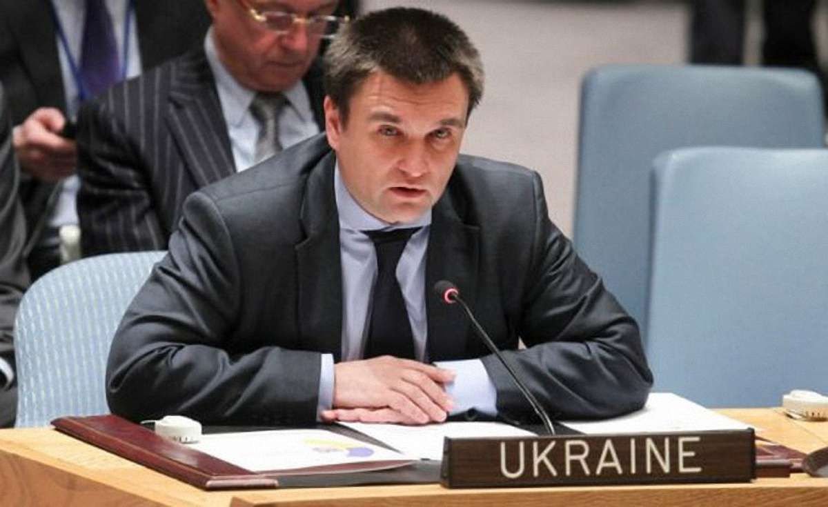 Клімкін закликав ООН відправити на Донбас миротворців для контролю за роззброєнням бойовиків