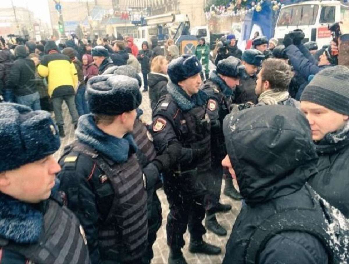 У Москві на «Марші змін» затримали 14 людей