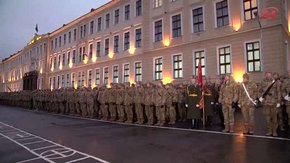 У Львові мобілізовані вперше стали офіцерами