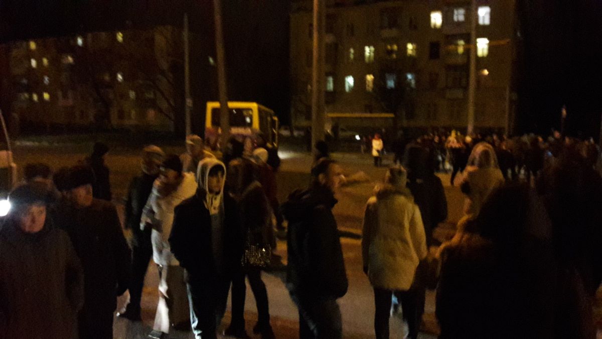 Мешканці новобудови перекрили рух на Науковій