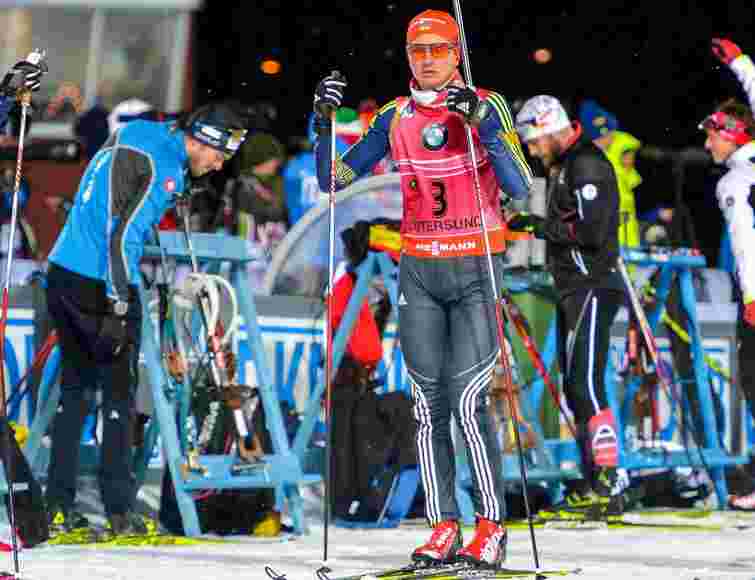 Біатлоніст Сергій Семенов стартує четвертим під час спринту у Поклюці