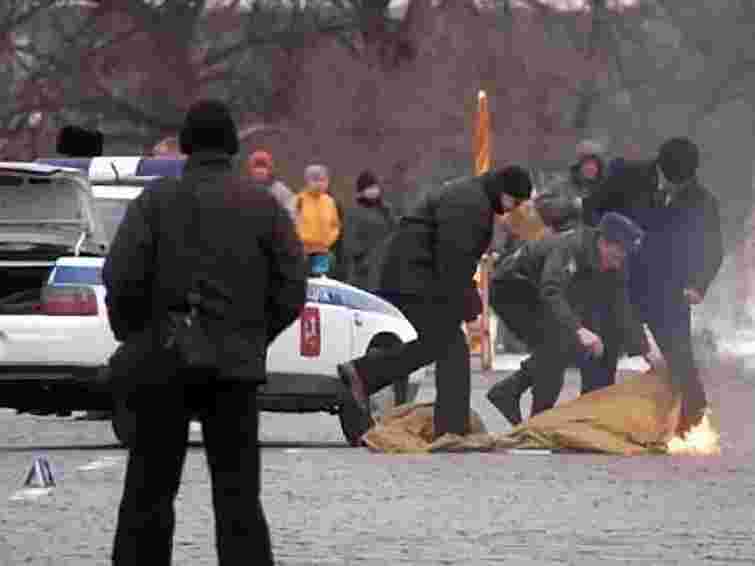Чоловік підпалив себе у Москві на Красній площі