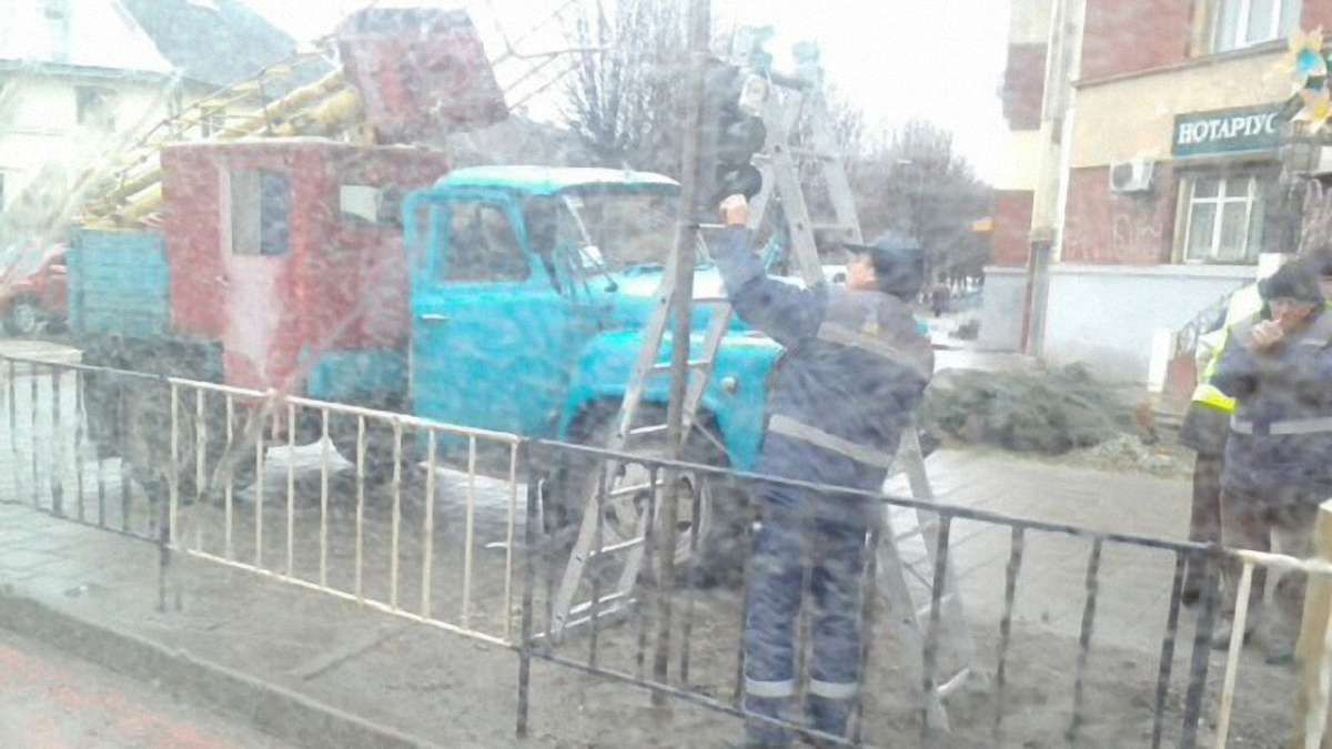 У Львові встановили другий світлофор для велосипедистів