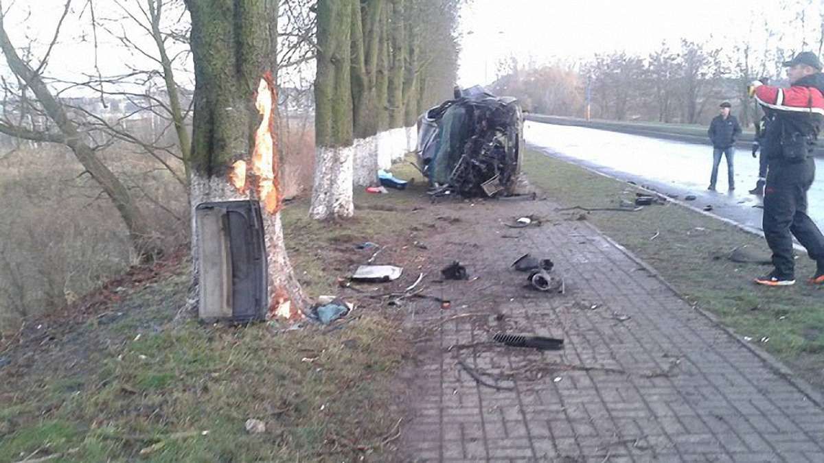У Червонограді під час ДТП одна людина загинула та двоє травмувалися
