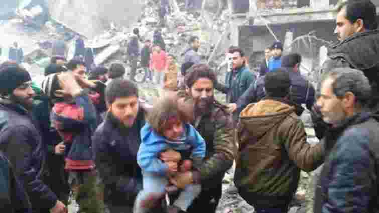 Внаслідок авіаудару Росії в Сирії загинули понад 40 мирних жителів