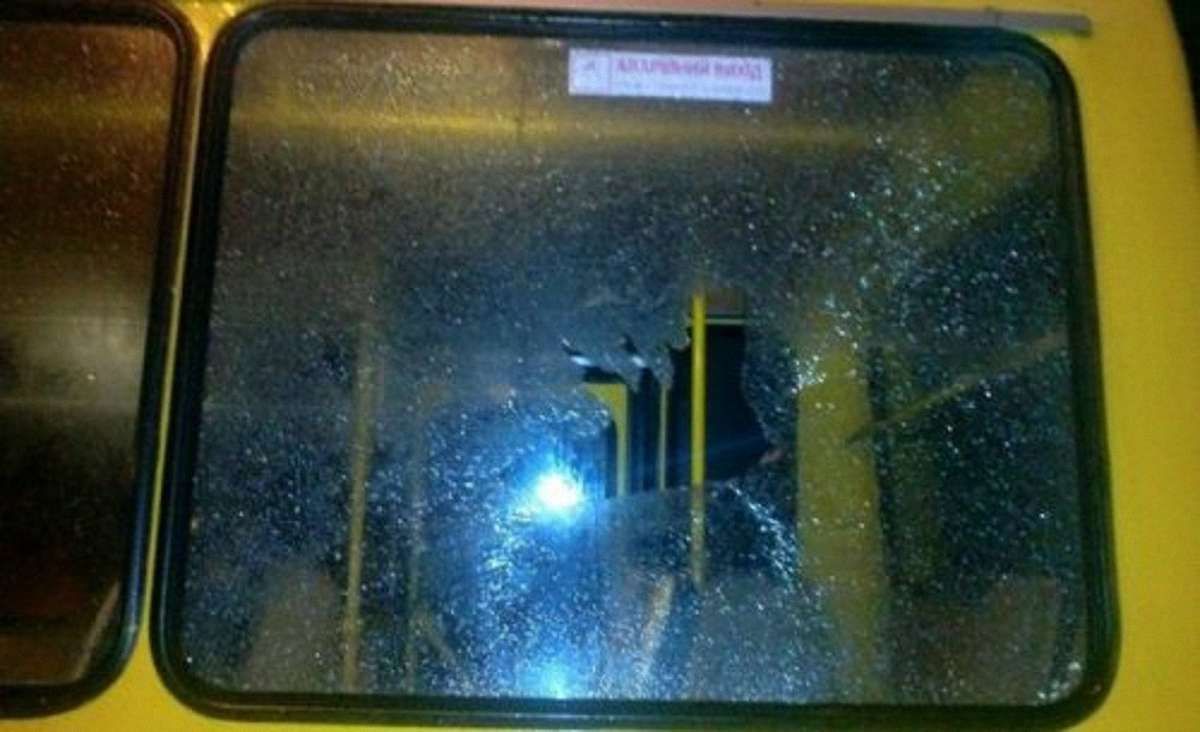 Ремонт маршрутки, яку вчора обстріляли у Львові, обійшовся у ₴7 тис.