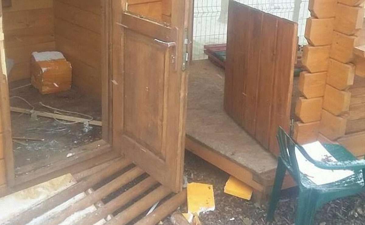 У новорічну ніч вандали розбили мотузковий парк у Львові