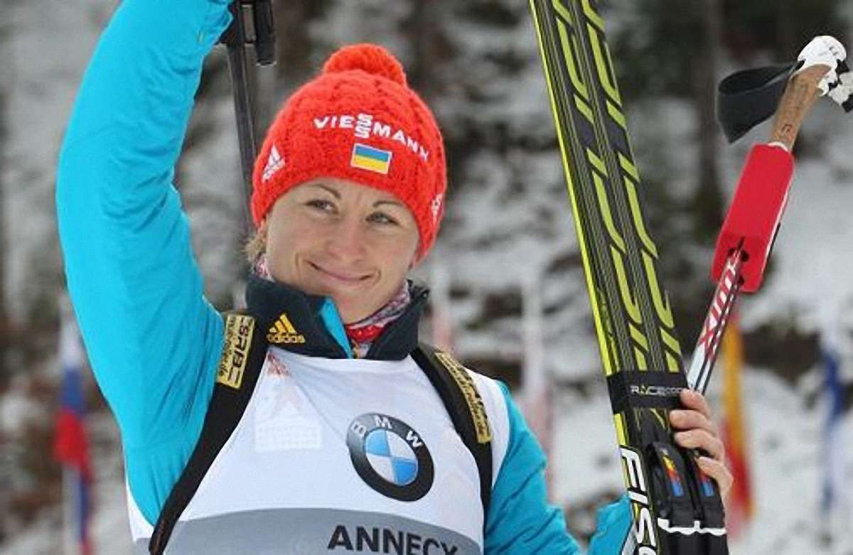 Українська біатлоністка Валентина Семеренко перемогла на Кубку Словенії