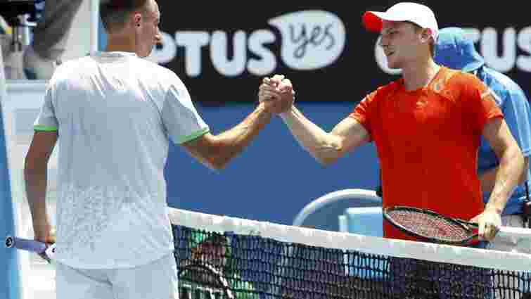 Сергій Стаховський завершив виступи в одиночному розряді на Australian Open