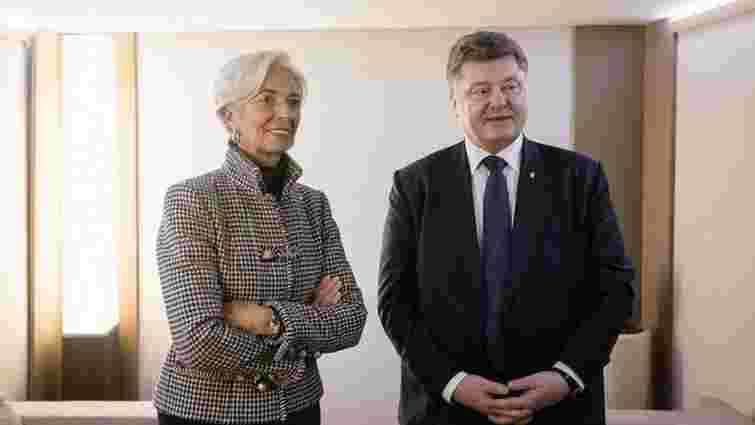 Україна розраховує отримати $7 млрд від МВФ, – Порошенко
