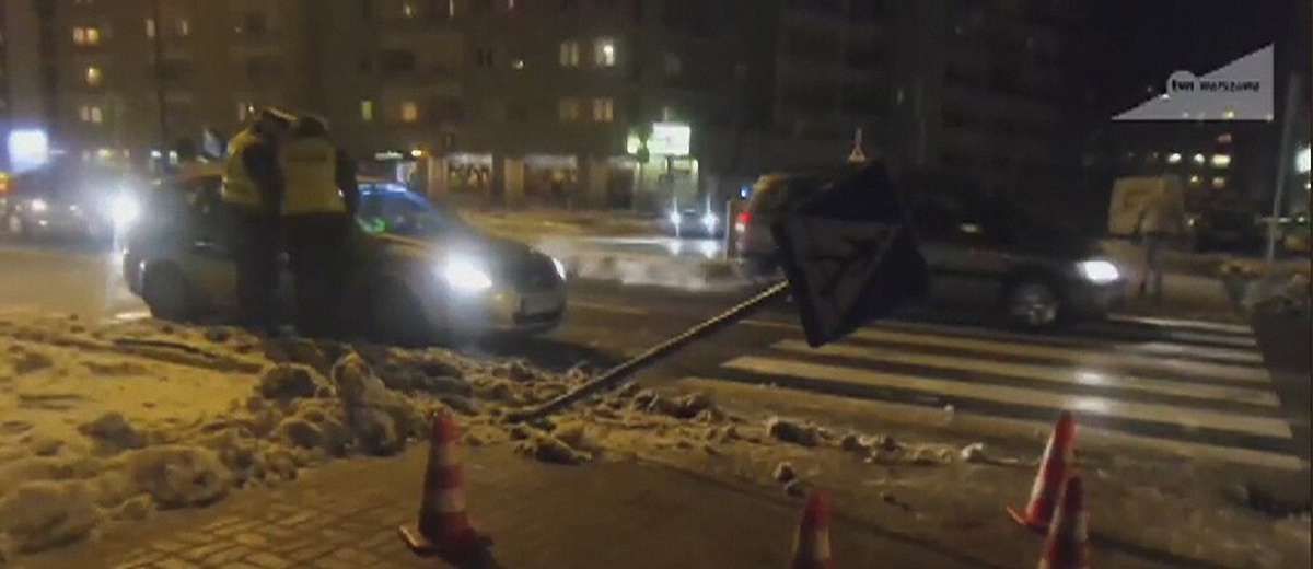 У Варшаві поліція затримала українця, який збив людину і втік з місця події