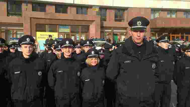 208 патрульних поліції склали присягу в Івано-Франківську 