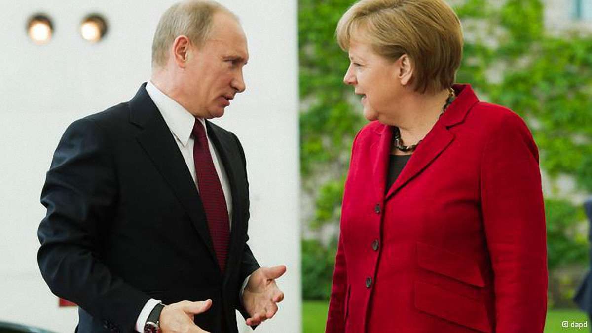 Меркель закликала Путіна вплинути на бойовиків на Донбасі