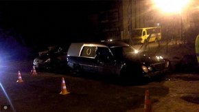 Нетверезий працівник автосервісу скоїв ДТП у Львові на краденому катафалку