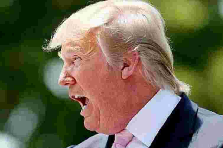 В США літак Дональда Трапма екстрено приземлився через поломку двигуна