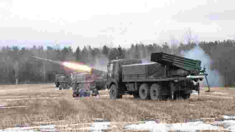 Білорусь розпочала великі ракетні та артилерійські навчання поблизу кордону з Україною