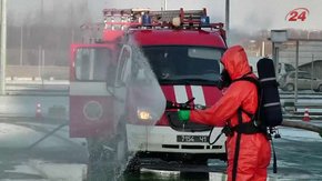 Рятувальники гасили пожежу на «Арені Львів»