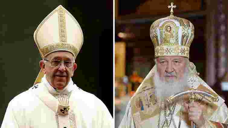 Папа Римський вперше в історії зустрінеться з патріархом РПЦ