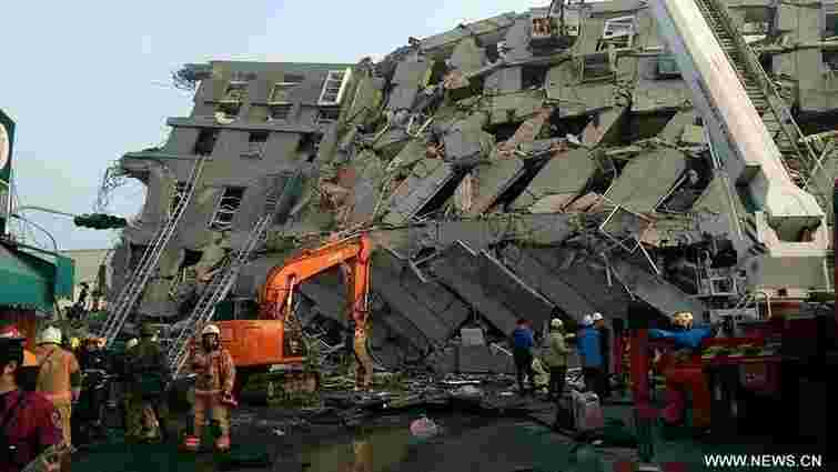 Унаслідок землетрусу на півдні Тайваню загинули 3 людей