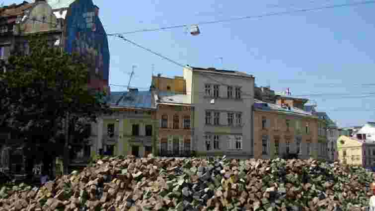 Інтерактивна карта ремонтів доріг і будинків Львова